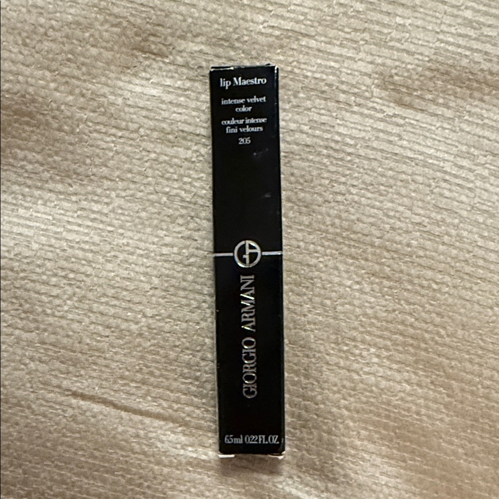 Giorgio Armani Lip Maestro Intense Velvet Color - Black - Picture 1 of 4